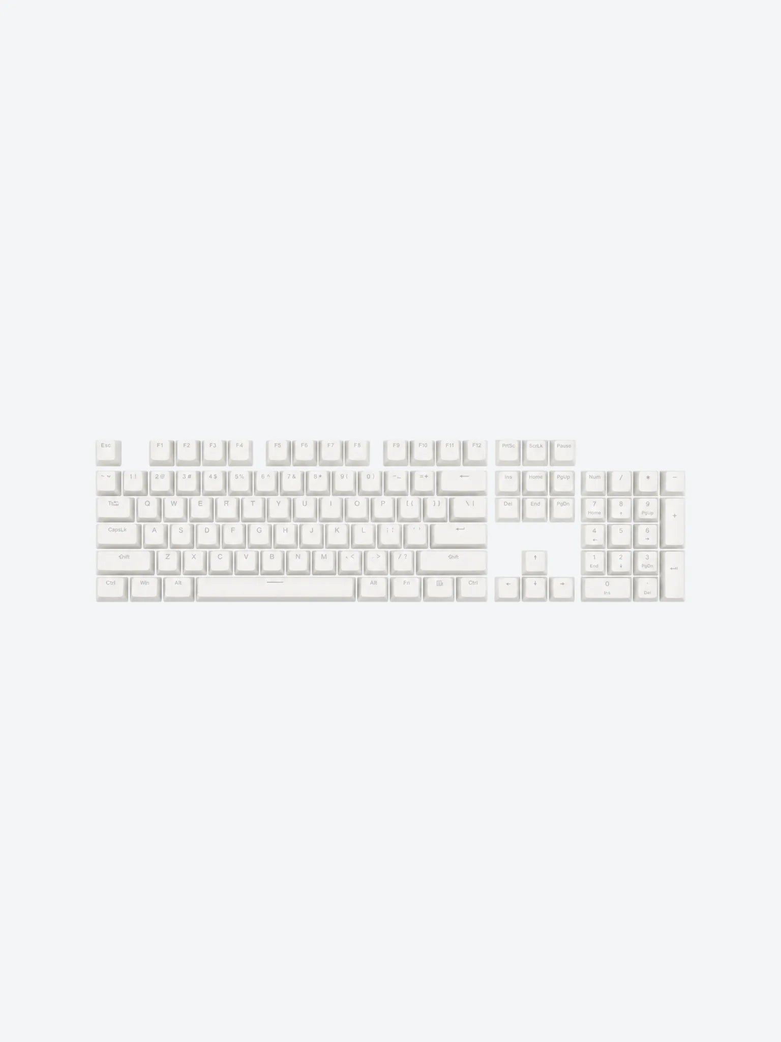 Teclas Gaming Redragon Scarab A130W Color Blanco