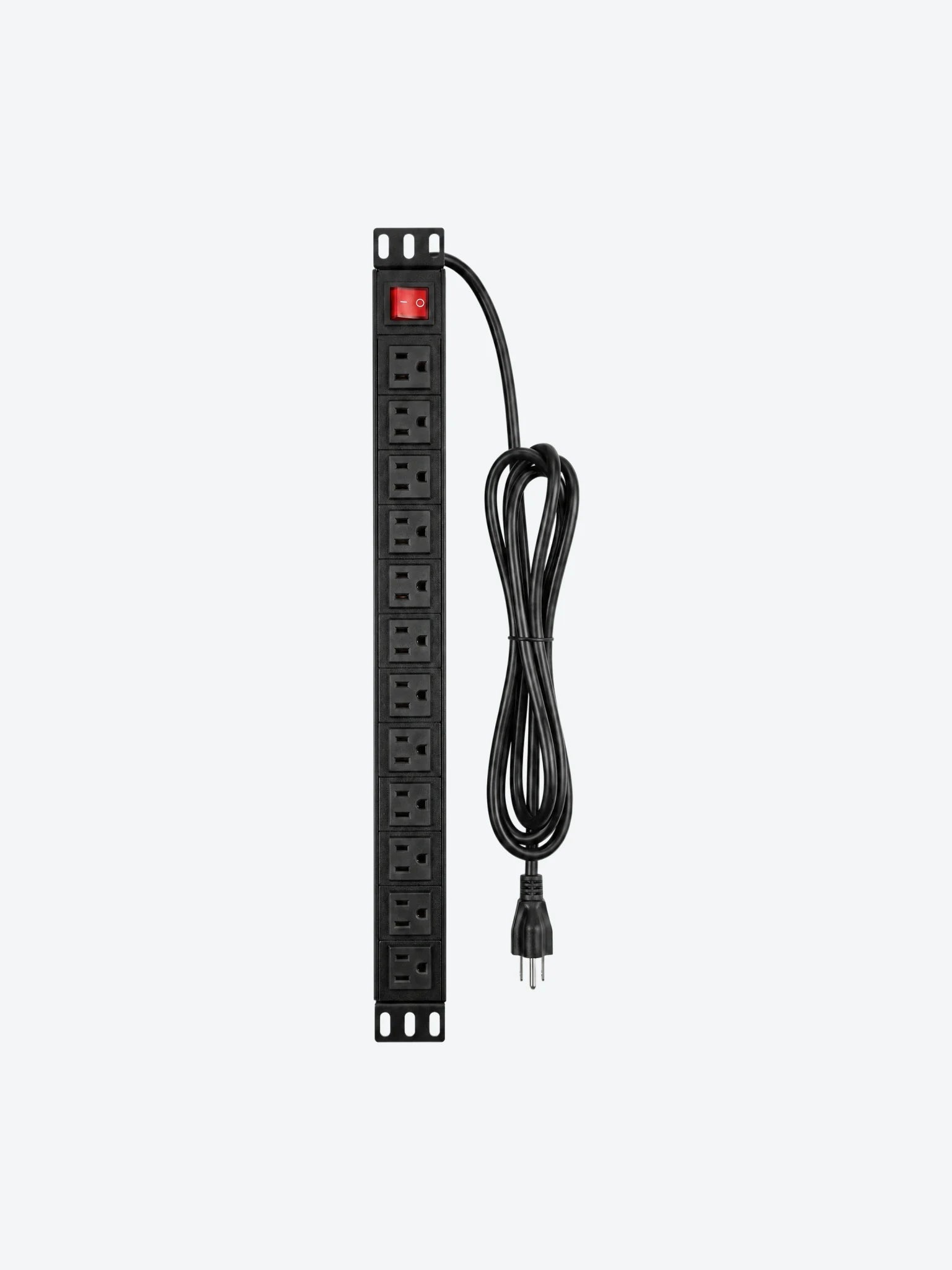 PDU para Gabinetes Sprywire SW-PD10 10 Puertos con Protector de Sobrecargas