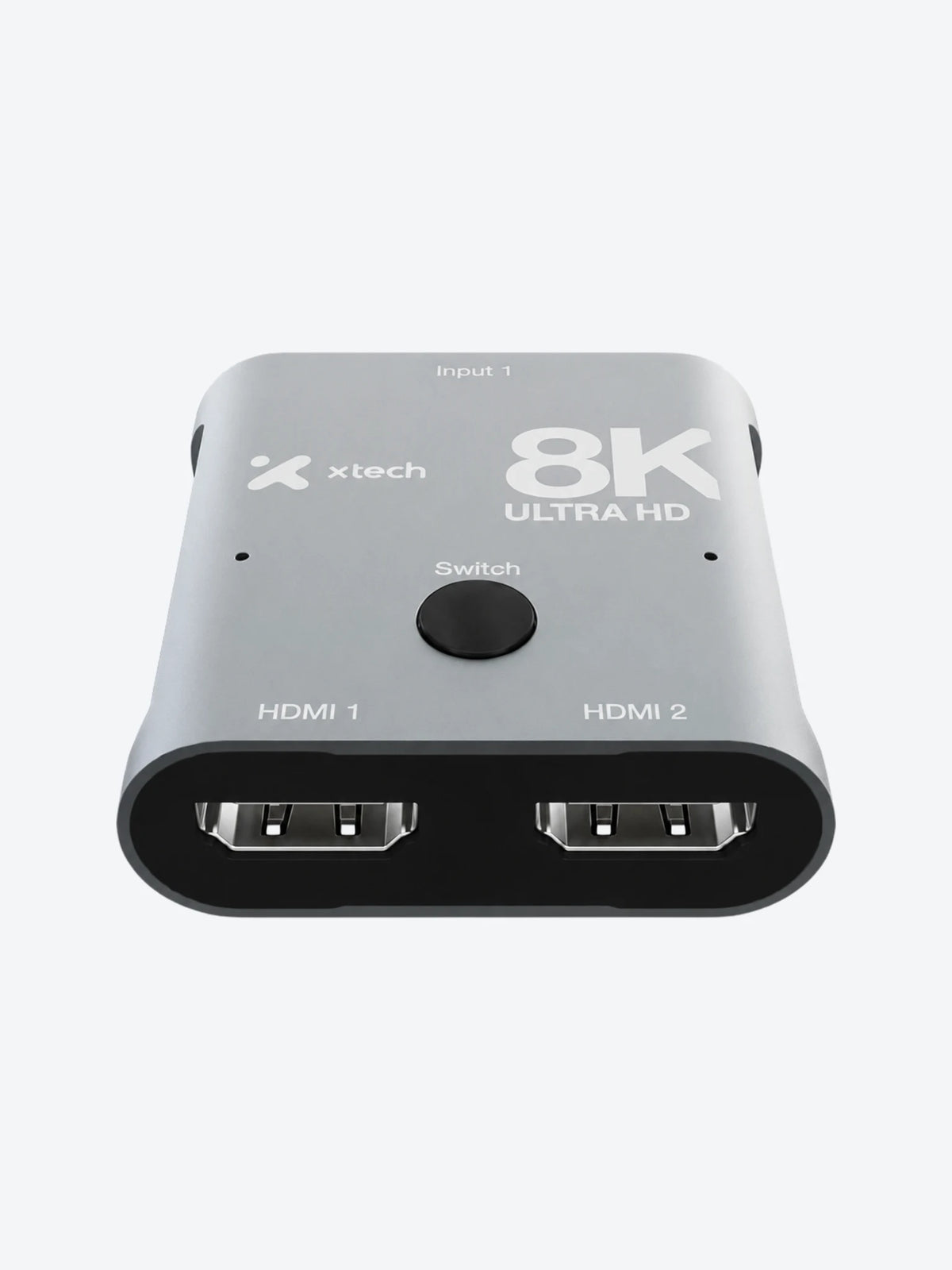 Xtech - 8K HDMI 2-Port Bidirectional Switch - Aluminum Alloy XHA-440-1