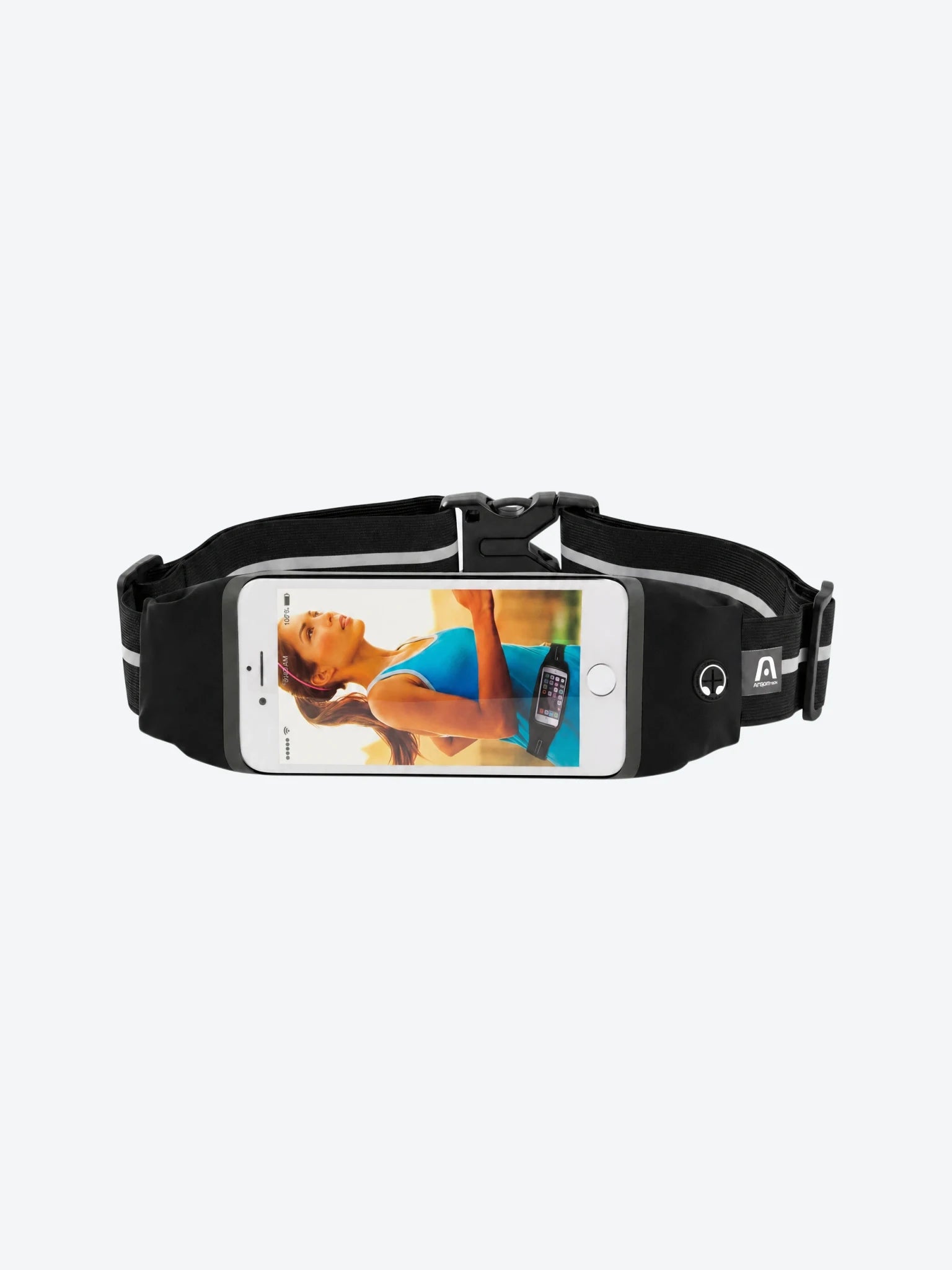 Bolso de Cintura Argom ARG-AC-0431BK Deportivo para Celular Resistente al Agua-1