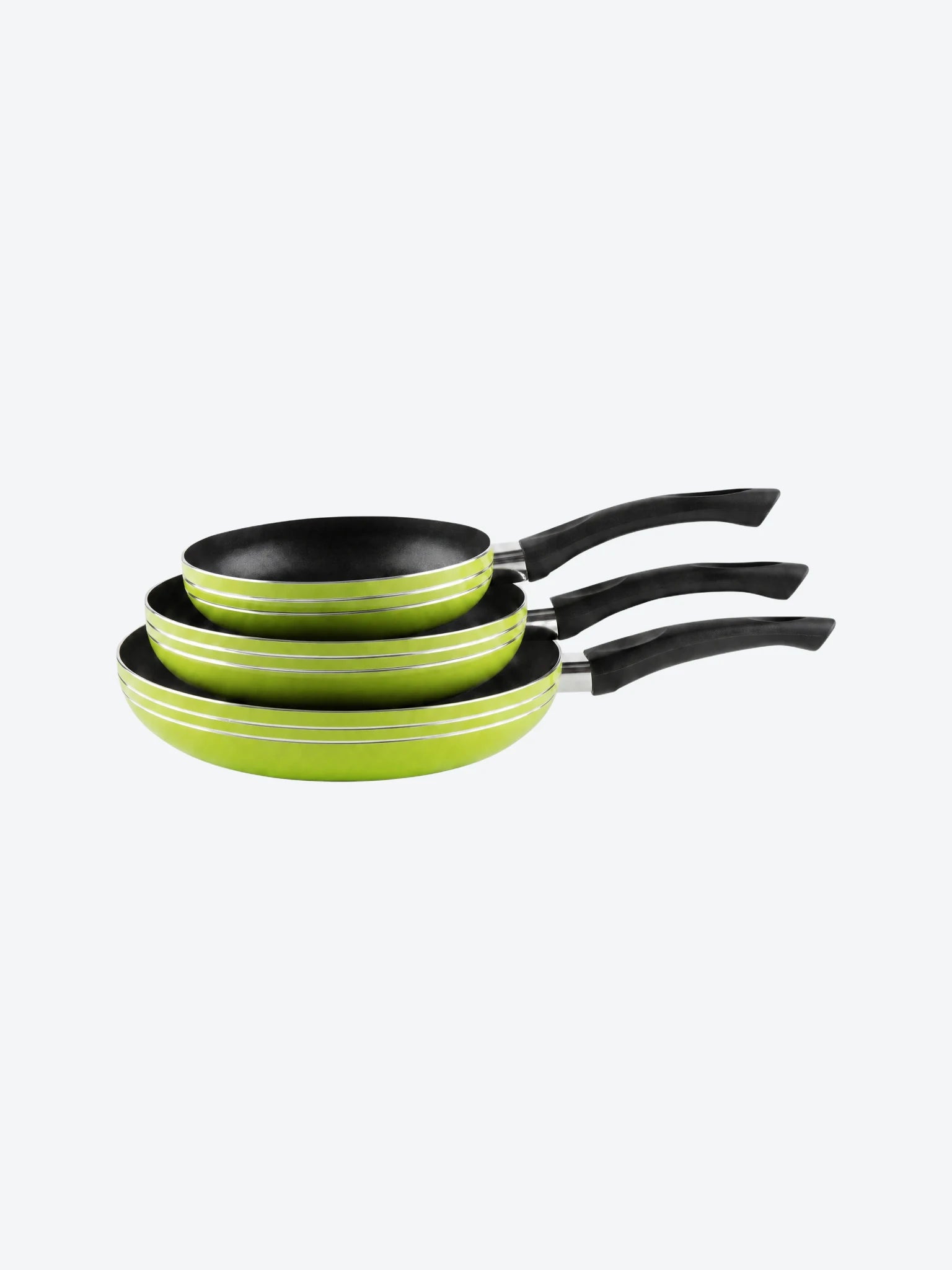 Juego de Sartenes Picca Cerdeña PI003SSTE 20" - 26" - 30"cm Color Verde