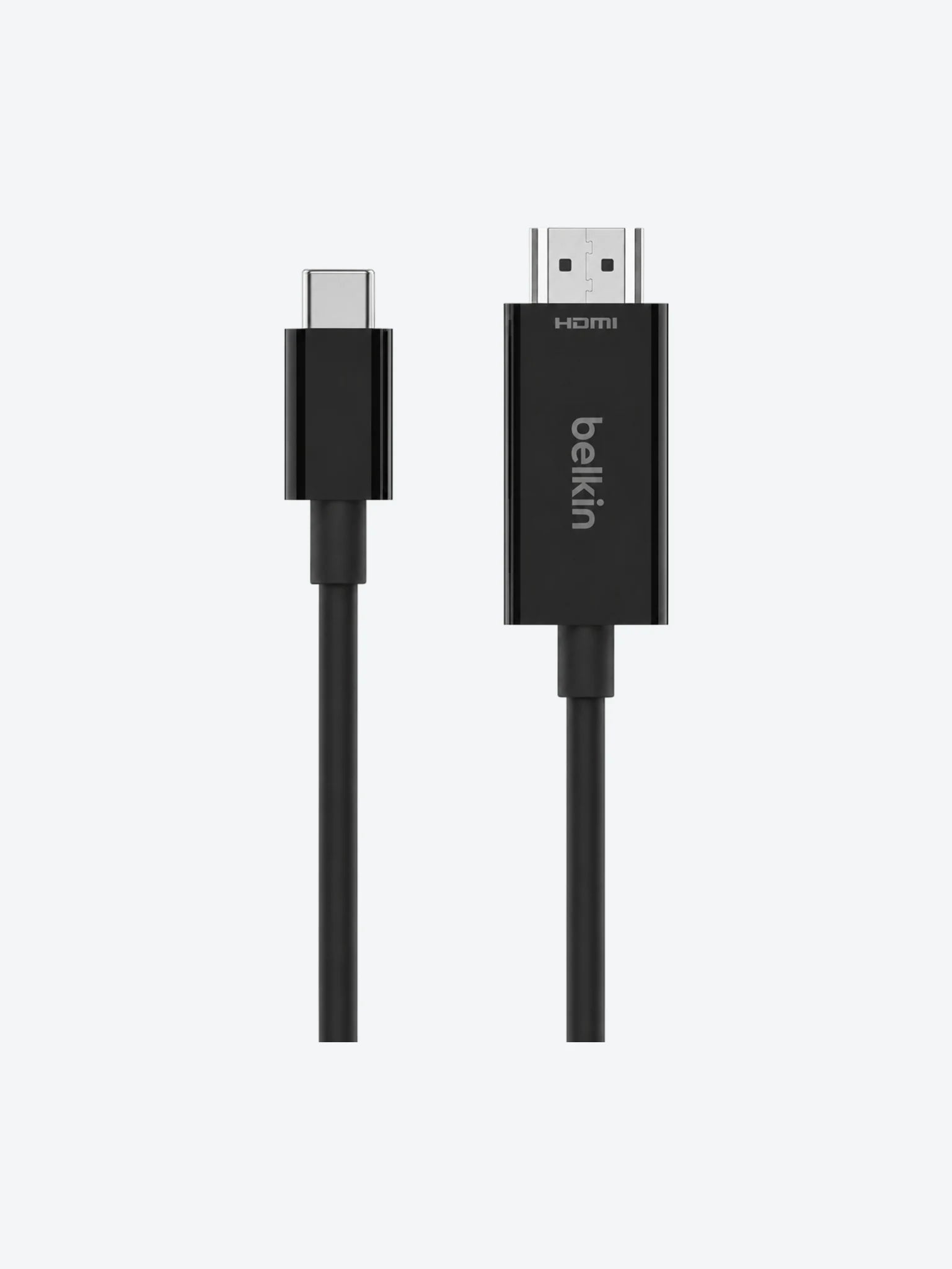 Belkin Connect - Cable adaptador - 24 pin USB-C macho a HDMI macho - 2 m - negro - pasivo, admite 8K60Hz, admite modo Alt DP
