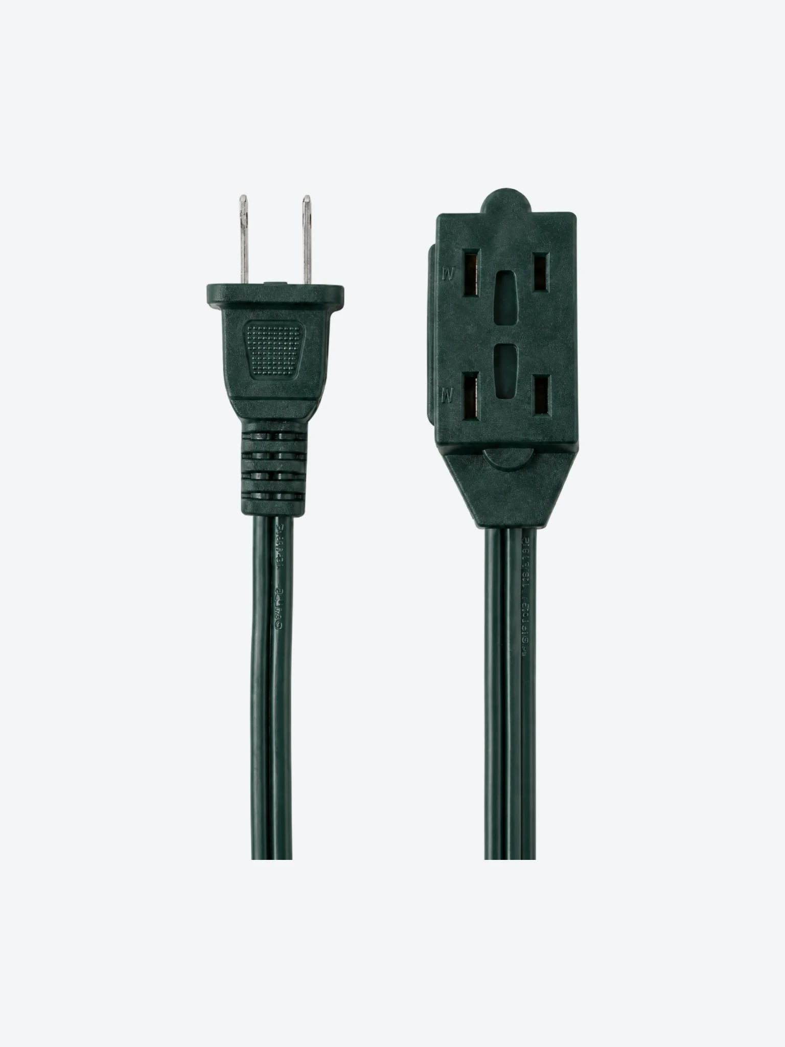 EXTENSION 5 M. SPT 2X16. USO LIGERO. INTERIOR. VERDE. CABLE