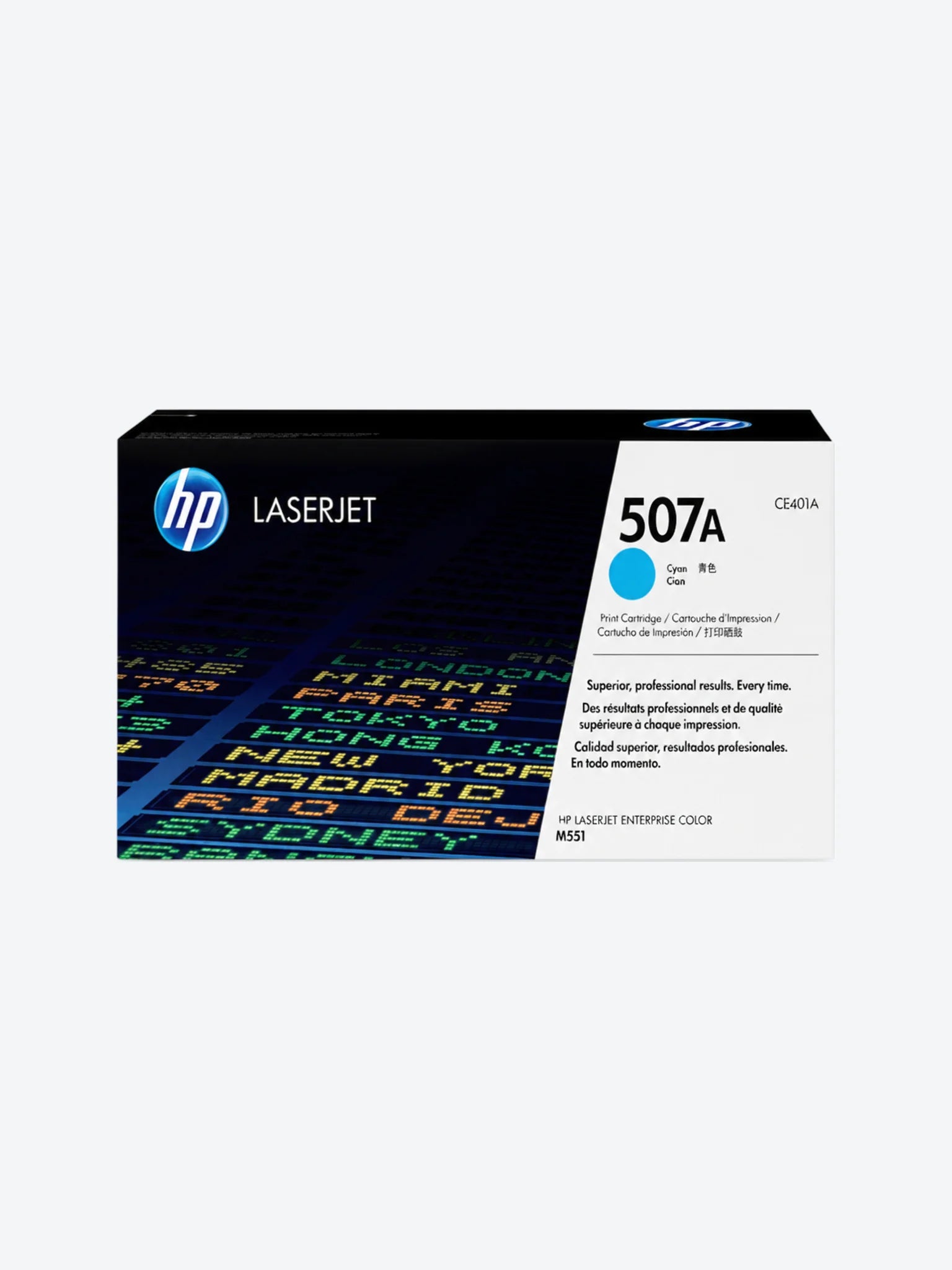 HP 507A CYAN TONER CARTRIDGE