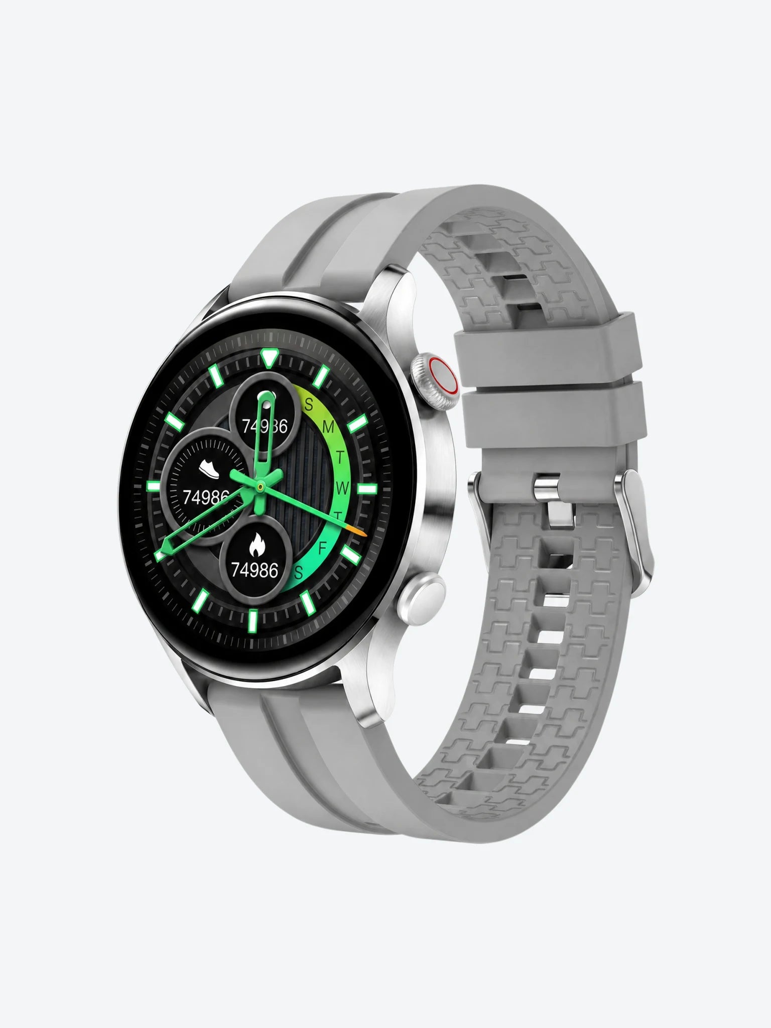Reloj Inteligente Argom ARG-WT-6060SL Skeiwatch C60 Color Plateado-1