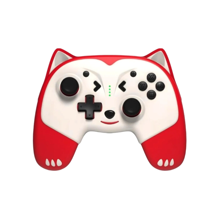 GAME PAD EAGLE WARRIOR EG09B COMPATIBLE CON NINTENDO SWITCH INALAMBRICO BLUETOOTH ROJO-1