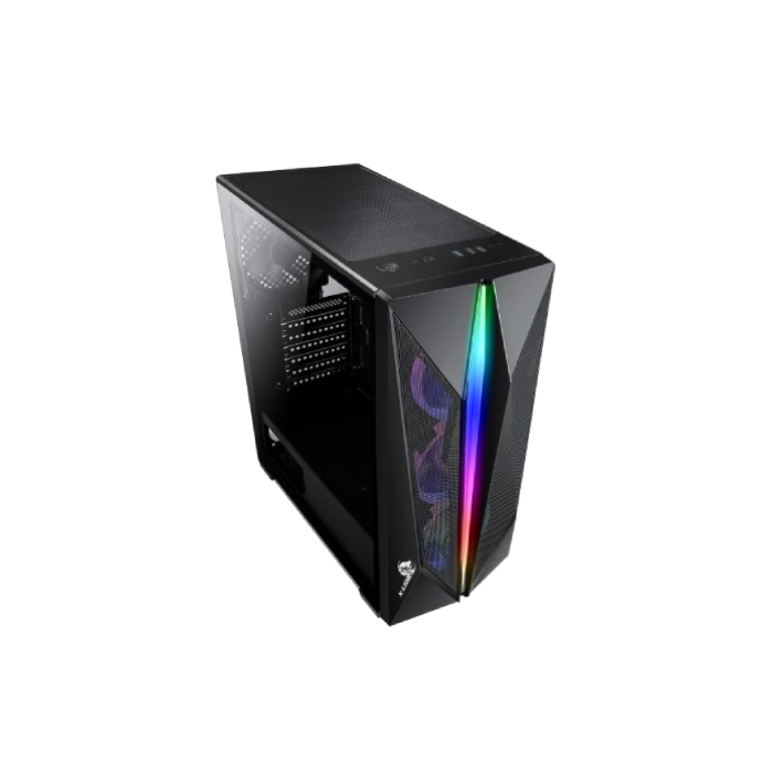 Case Gamer X-Lion H2-530 Tempered Glass Side Panel + 3 12cm Fans USB2.0*2+USB3.0*1+Hd Audio