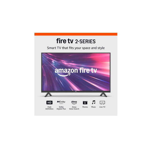 Televisor Inteligente Amazon Fire TV 2 Series de 40” en HD Control Remoto Por Voz Alexa de Fire TV