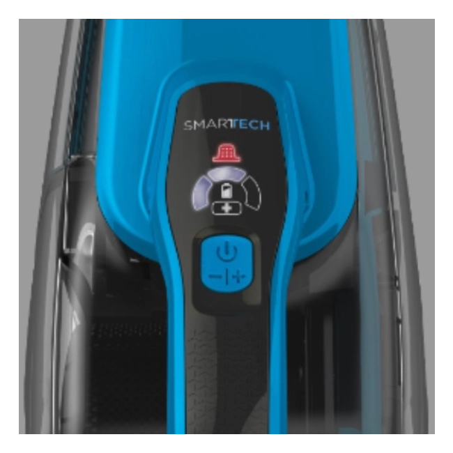 Aspiradora Black+Decker HFEJ415JWMF22 con Extension a Piso Inalambrico Litio 30 W 2 en 1