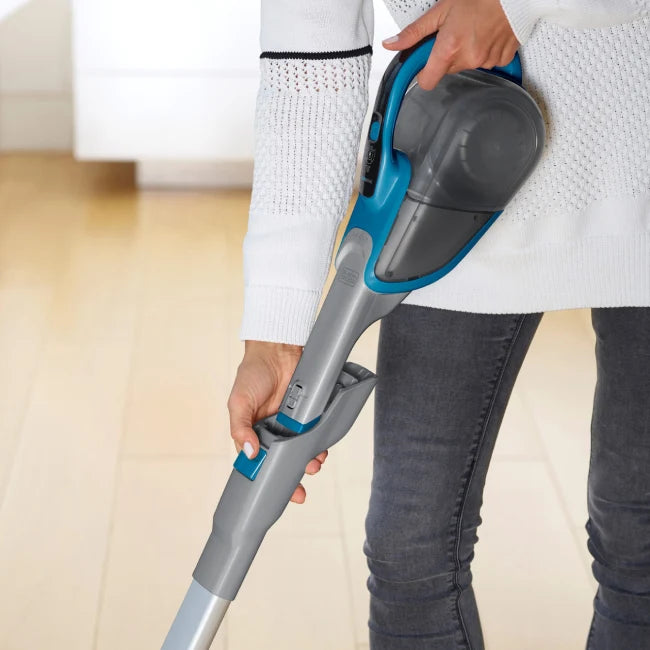 Aspiradora Black+Decker HFEJ415JWMF22 con Extension a Piso Inalambrico Litio 30 W 2 en 1-8