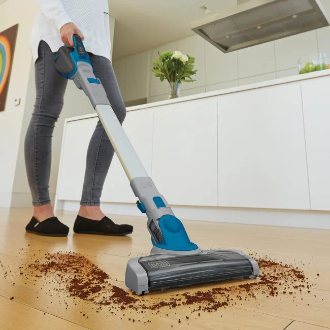 Aspiradora Black+Decker HFEJ415JWMF22 con Extension a Piso Inalambrico Litio 30 W 2 en 1-13