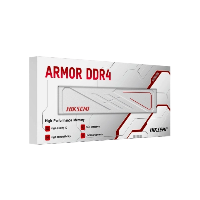Memoria Ram Pc Hiksemi 8GB Armor DDR4 3200MHZ 1.2V HSC408U32E2 8G Color Blanco-6