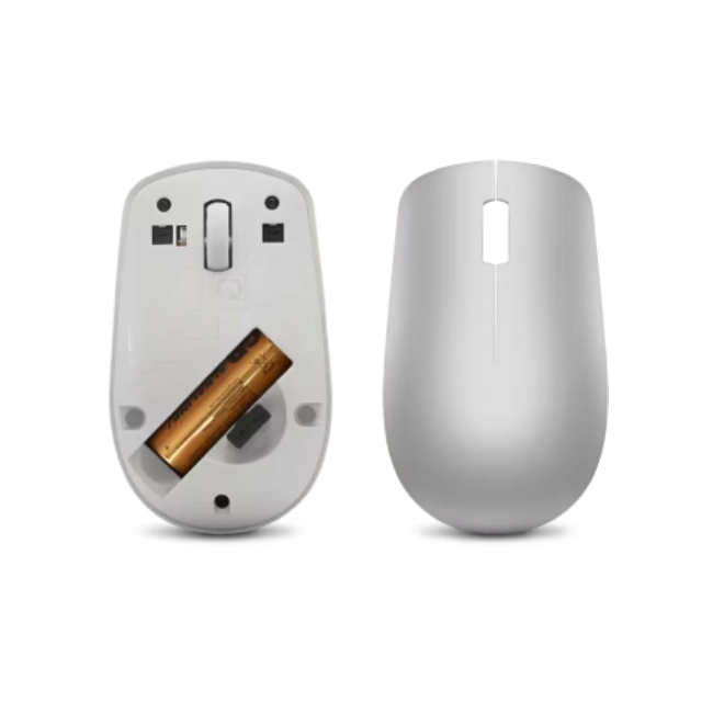 Lenovo - Mouse - Wireless - Platinum Grey-3