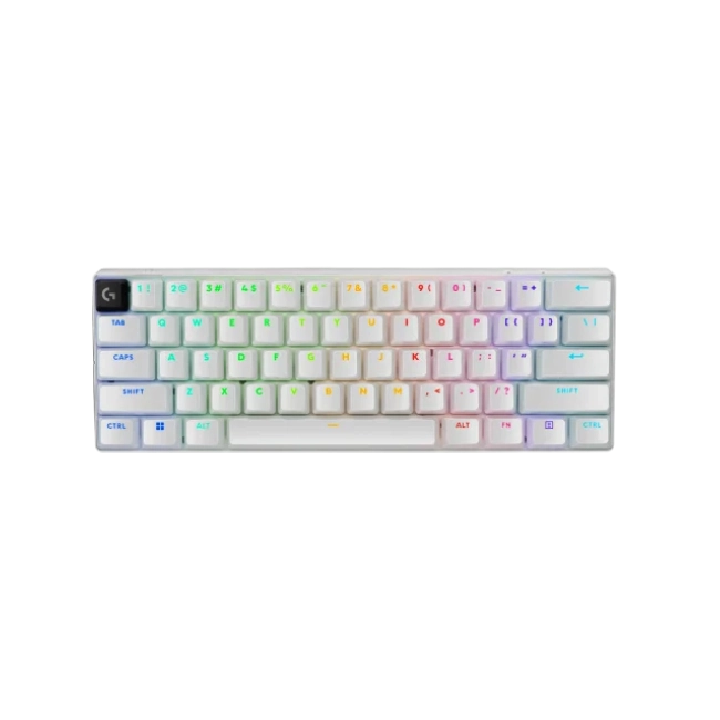 Logitech - Keyboard - Wireless - PRO X60 - Tactile White-1