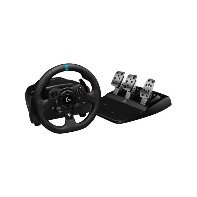 Logitech G923 - Juego de volante y pedales - cableado - para PC, Microsoft Xbox One, Microsoft Xbox Series S, Microsoft Xbox Series X-8
