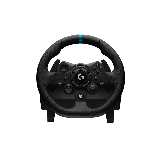 Logitech G923 - Juego de volante y pedales - cableado - para PC, Microsoft Xbox One, Microsoft Xbox Series S, Microsoft Xbox Series X