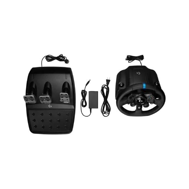 Logitech G923 - Juego de volante y pedales - cableado - para PC, Microsoft Xbox One, Microsoft Xbox Series S, Microsoft Xbox Series X-7