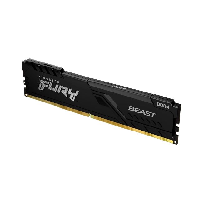 Memoria RAM Kingston Fury KF426C16BB/16 16GB 2666MHz DDR4 CL16 DIMM Beast Black