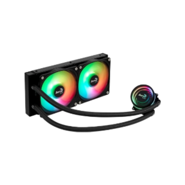 Enfriamiento Liquido RGB Aerocool Oasis L240 BK AIO 240mm ACLA-OA24117.11 Negro-4