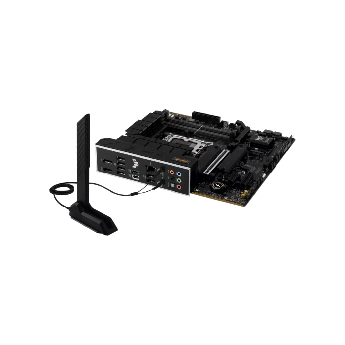 ASUS - TUF GMIG B760M-PLUS WIF II - Motherboard - Micro ATX - LGA1700 Socket - Intel B760 - para Core i9 / para Core i7 / para Core i5 / para Core i3 / para Celeron / para Pentium 4 - Intel HD Graphics-3