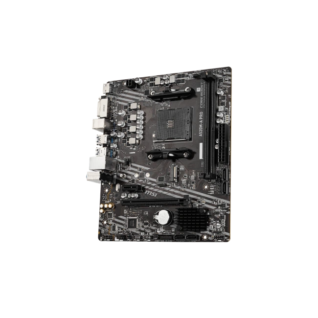 MSI - Motherboard - A520M PRO DDR4 2DIMM AM4  VGA--7