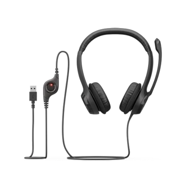 Logitech - H390 - Auriculares con diadema - Cableado-1