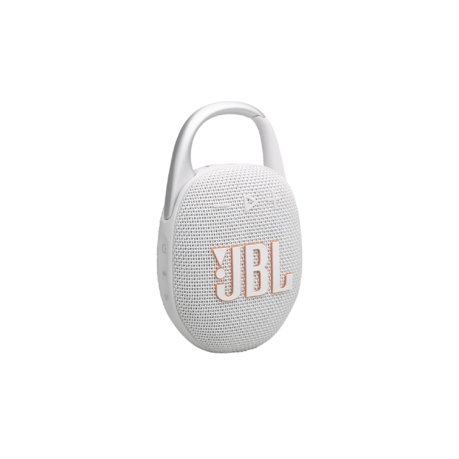 JBL Clip 5 - Altavoz - para uso portátil - inalámbrico - Bluetooth - controlado por aplicación - 7 vatios - blanco-5