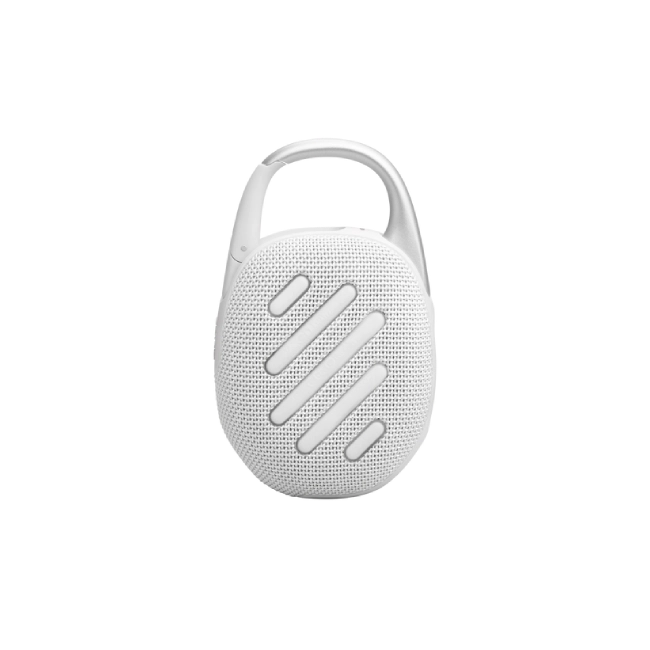 JBL Clip 5 - Altavoz - para uso portátil - inalámbrico - Bluetooth - controlado por aplicación - 7 vatios - blanco-6