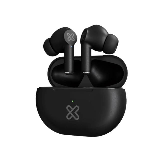 Klip Xtreme - True wireless earphones - Para Phone / Para Portable electronics / Para Tablet - Wireless - 17Hrs IPX Black-2