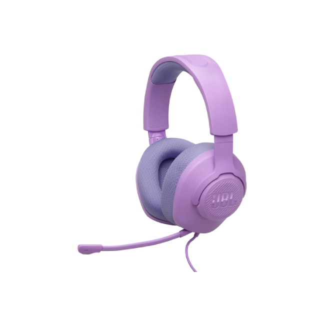 JBL Quantum 100M2 - Auriculares con diadema - Cableado - Púrpura- Respuesta de frecuencia 20 Hz - 20 kHz - Conector de 5.5mm -Tipo de micrófono Asta desmontable-2