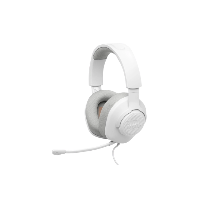 JBL Quantum - Headphones - White - JBLQTUM100M2WHTAM-4