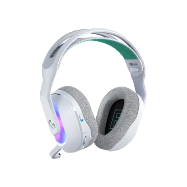 Logitech - G522 - Headphones - Wireless - White - with Lightspeed-4