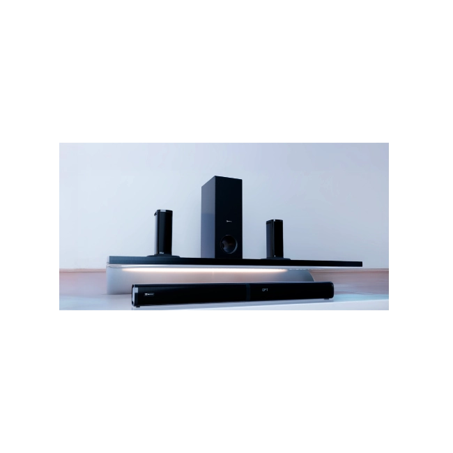 Klip Xtreme - Sound bar - Black - 5.1ch Wireless Subwoofer