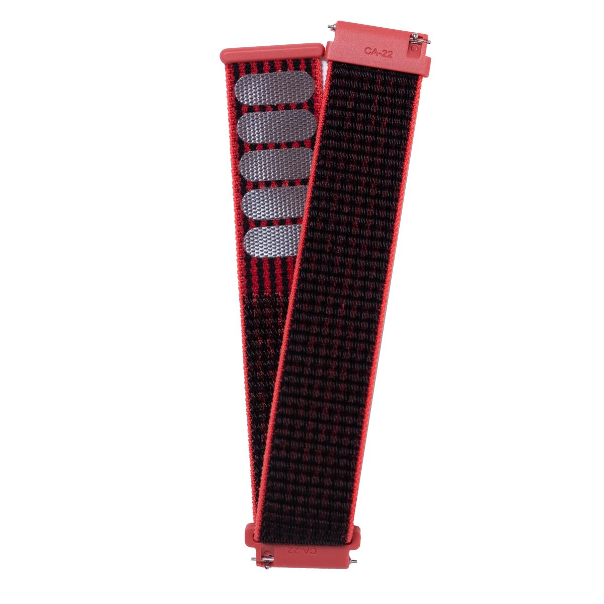 Pulsera T7, T8 y T9 velcro negro rojo-1