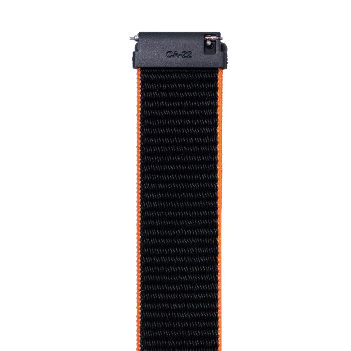 Reloj T8 Gris + Pulsera velcro negro con orilla naranja-6