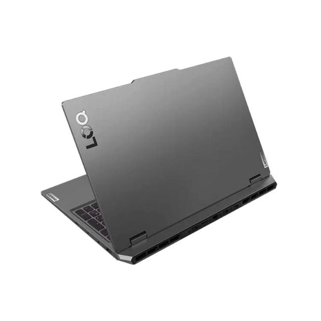Lenovo LOQ 15ARP9 - Notebook - 15.6" - 1920 x 1080 - AMD Ryzen 5 7235HS / 4.2 GHz - DDR5 SDRAM - 16 GB - 512 GB SSD - NVIDIA GeForce RTX 3050 - Microsoft Windows 11 Home - Luna Grey - 1-year warranty + Mouse-8