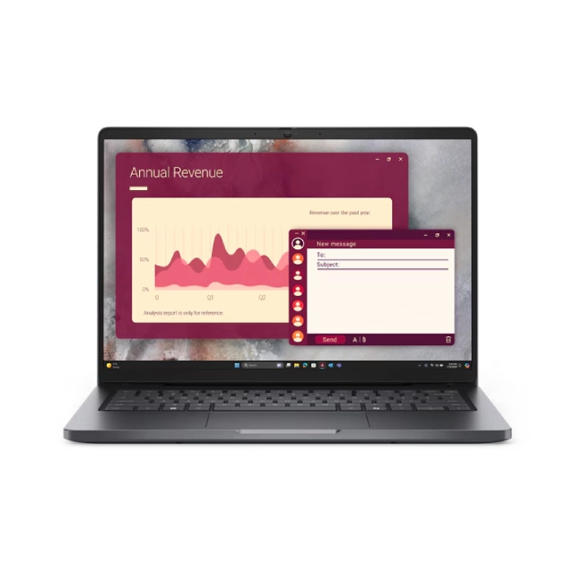 Dell Pro - Notebook - 14" - AMD Ryzen 5 Pro 340 / 4.8 GHz - 16 GB - DDR5 SDRAM - 512 GB SSD - AMD Radeon