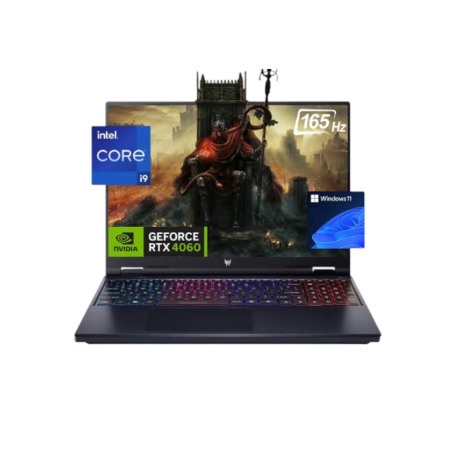 Acer Predator - Notebook - 16" - Intel Core i9 14900HX - 16 GB - DDR5 SDRAM - 1024 GB - NVIDIA GeForce RTX 4060