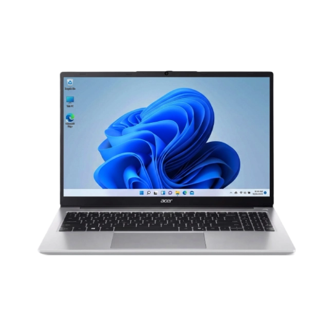 Acer A3 - Notebook - 15.6" - AMD Ryzen 7 5825U  / 2.0 GHz - DDR4 SDRAM - 16 GB - 512 GB SSD - AMD Radeon Graphics - Windows 11 Home - Silver - Spanish - 1-year warranty-1