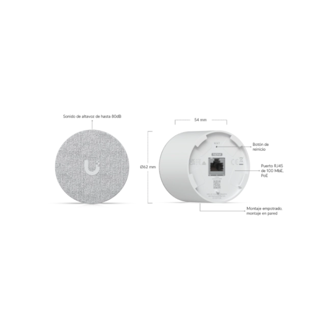 Ubiquiti - Smart Chime - UACC-Chime-PoE-3