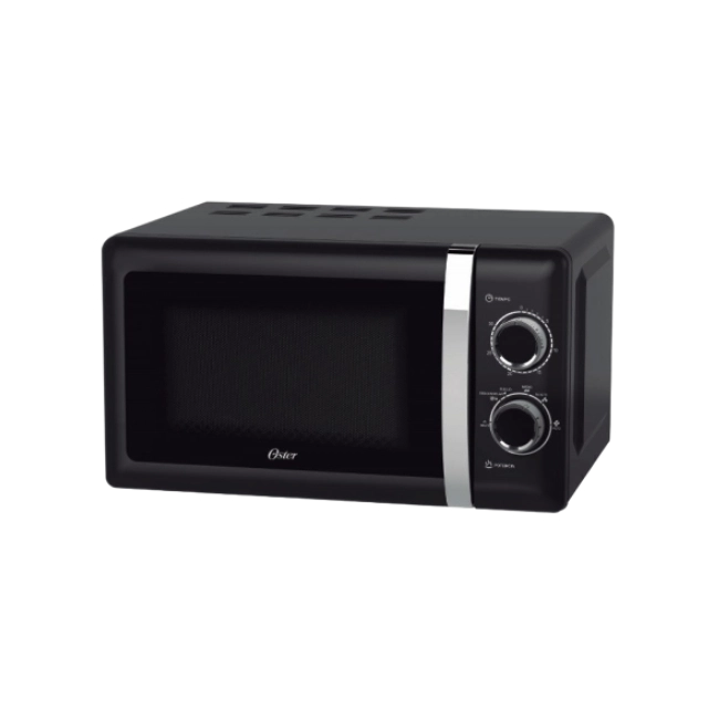 Microondas Oster 20L OGAW9702 0.7 Pies Cubicos con Control Manueal de Perillas Color Negro-1