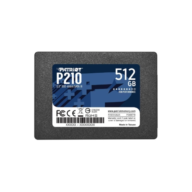 PATRIOT SSD P210 512GB SATA 3 2.5 SSD-1