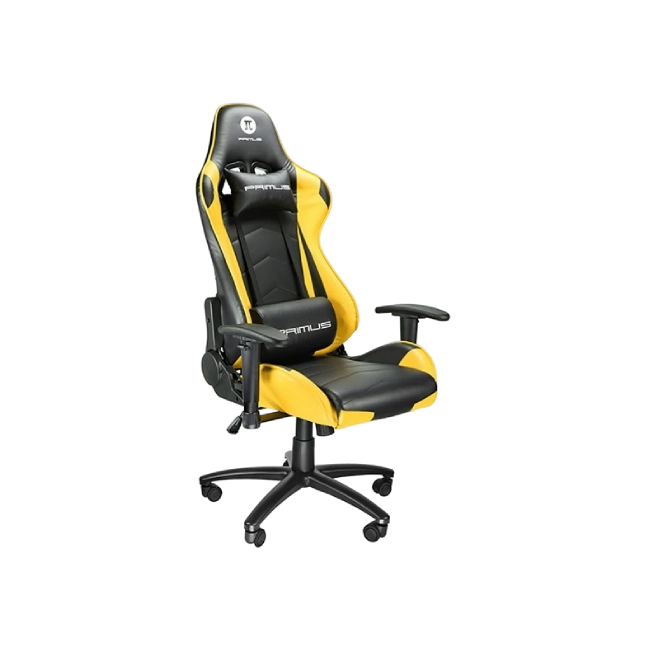 SILLA GAMING PRIMUS THRONOS 100T PCH-102YL COLOR AMARILLO-12