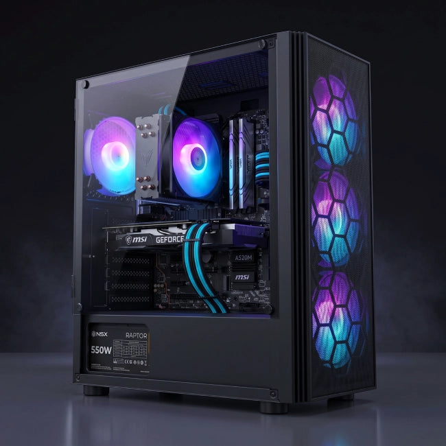 PC NSX GAM. R5 5500 16G SSD500 RTX 3050-4