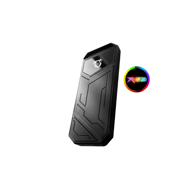 Unidad de Estado Solido Externo Quimera QM-EXTZ51TB Tipo C a Tipo C RGB Metal 1TB-1