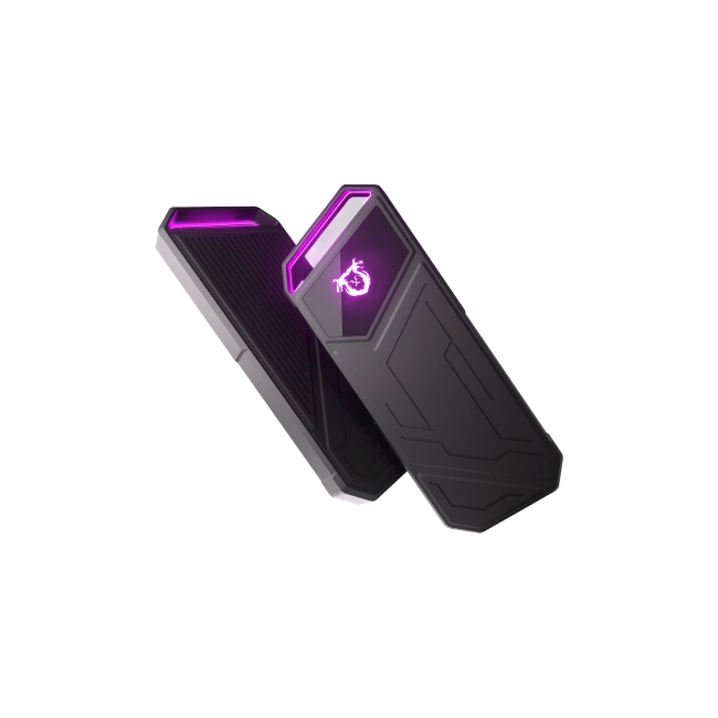 Unidad de Estado Solido Externo Quimera QM-EXTZ51TB Tipo C a Tipo C RGB Metal 1TB-7