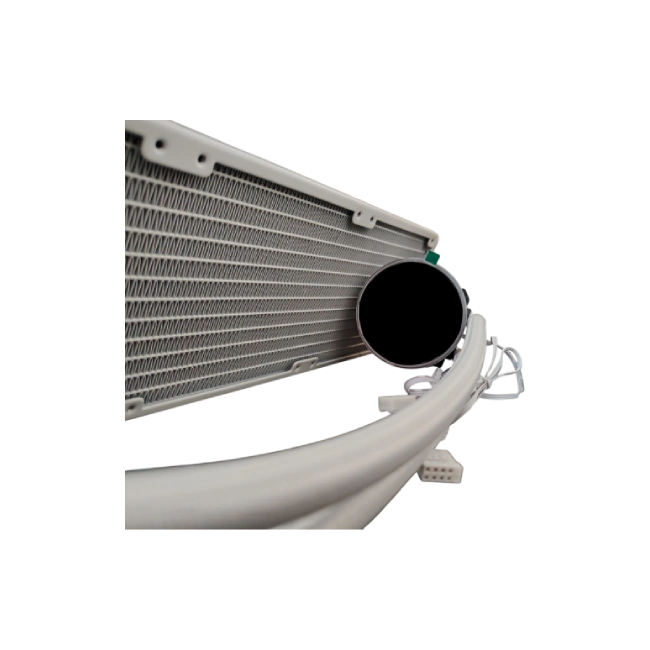 Enfriamiento Liquido Quimera 3*12cm Fan ARGB With Temperature Display Color Blanco