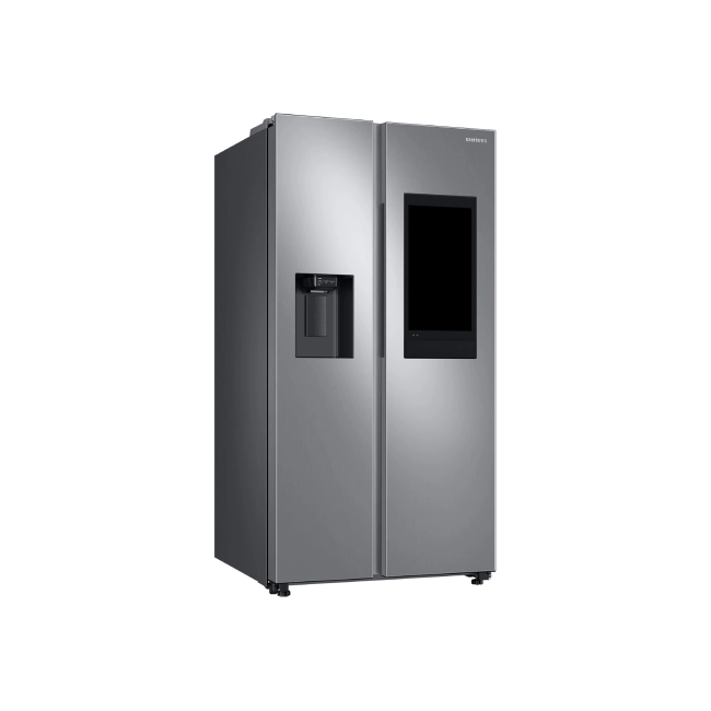 Refrigerador Samsung 2 Puertas SBS 22" Color Plateado Mate Con Dispensador-2