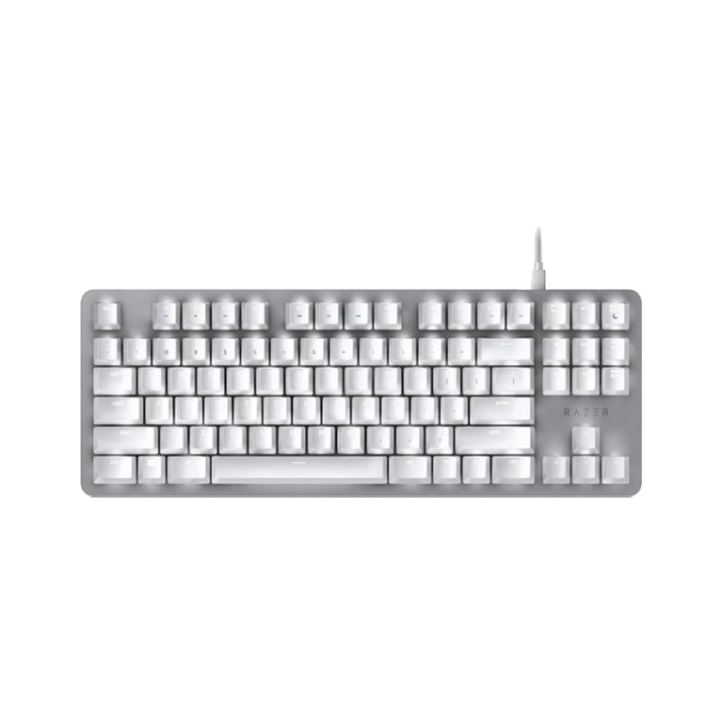 Teclado Razer Silent Mechanical Mercury BlackWidow Lite