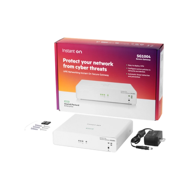 HPE Gateway 4-port Gigabit SG1004 ION-1